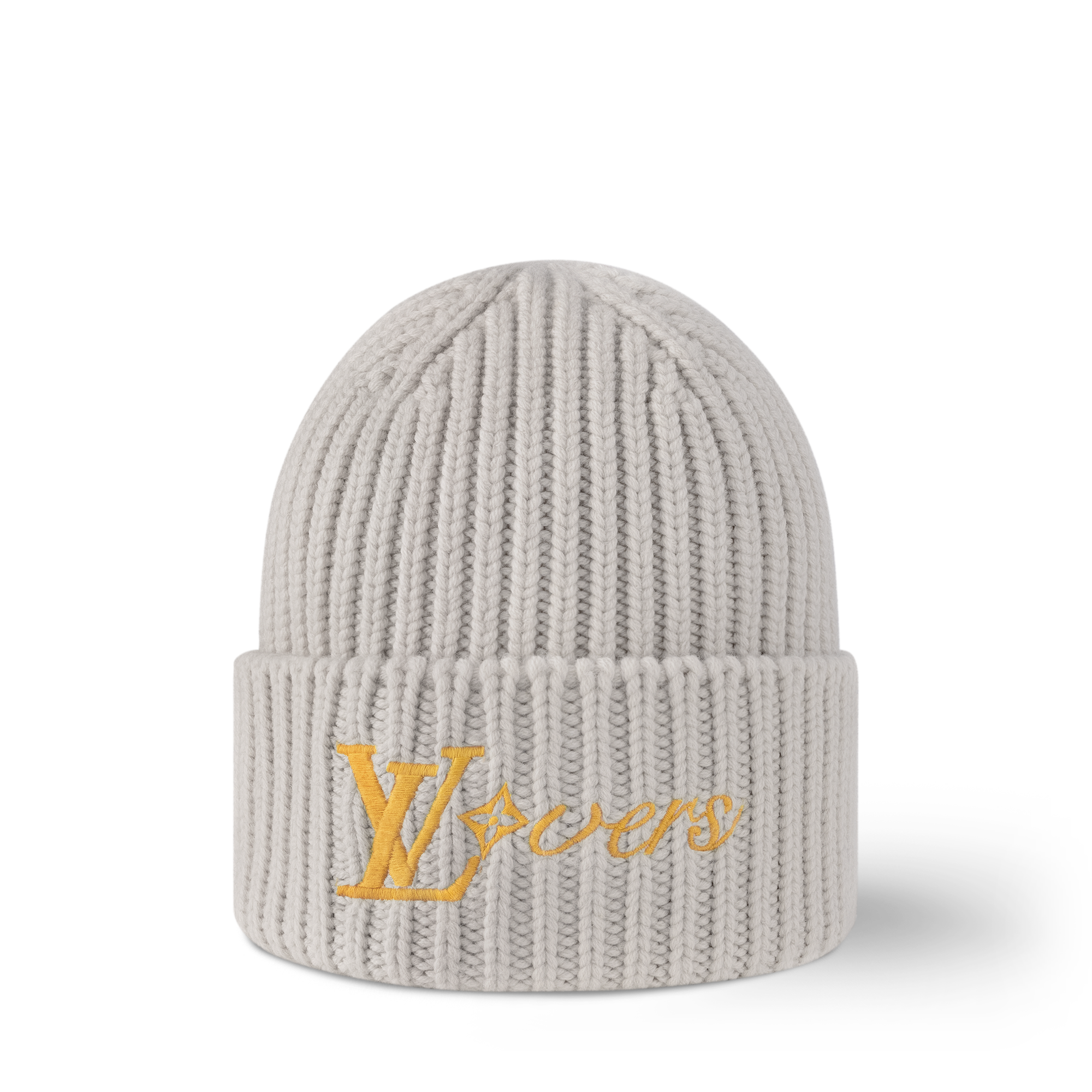 LV Vers Beanie - Luxury S00 Grey | LOUIS VUITTON